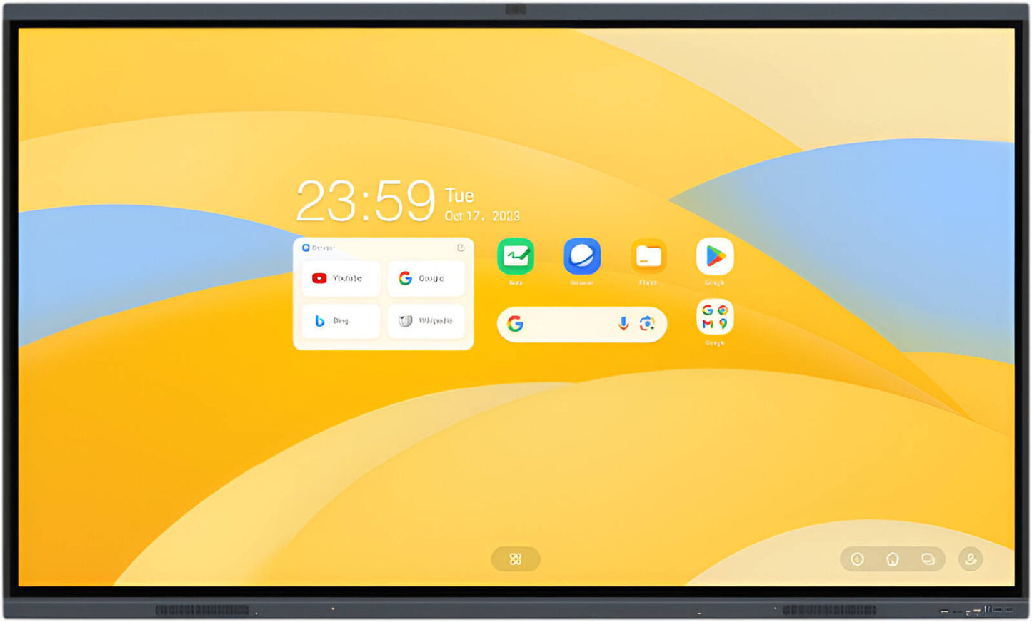 MAXHUB S6520 Interactive Display & EQ TM 50-86 Stand, 65" 4K UHD TFT LCD Display, DLED Backlight, Height-Adjustable Mount, 120kg Load Capacity, 50 Touch Points, IR Touch Type | S6520-TM 50-86