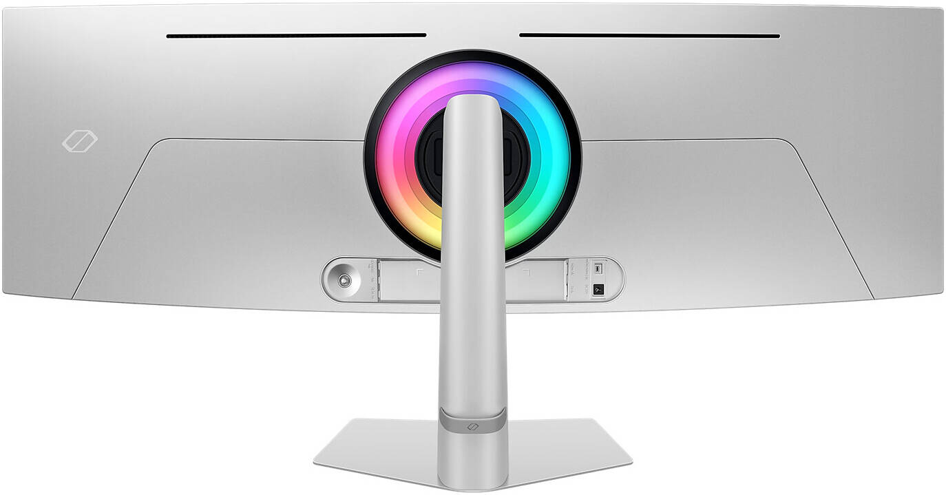 SAMSUNG Odyssey G9 G93SC Gaming Curved Monitor, 49" Dual 2K OLED Display, 240Hz Refresh Rate, 0.03ms (GtG) Response Time, FreeSync Premium Pro & G-Sync Compatible, White | LS49CG934SMXUE