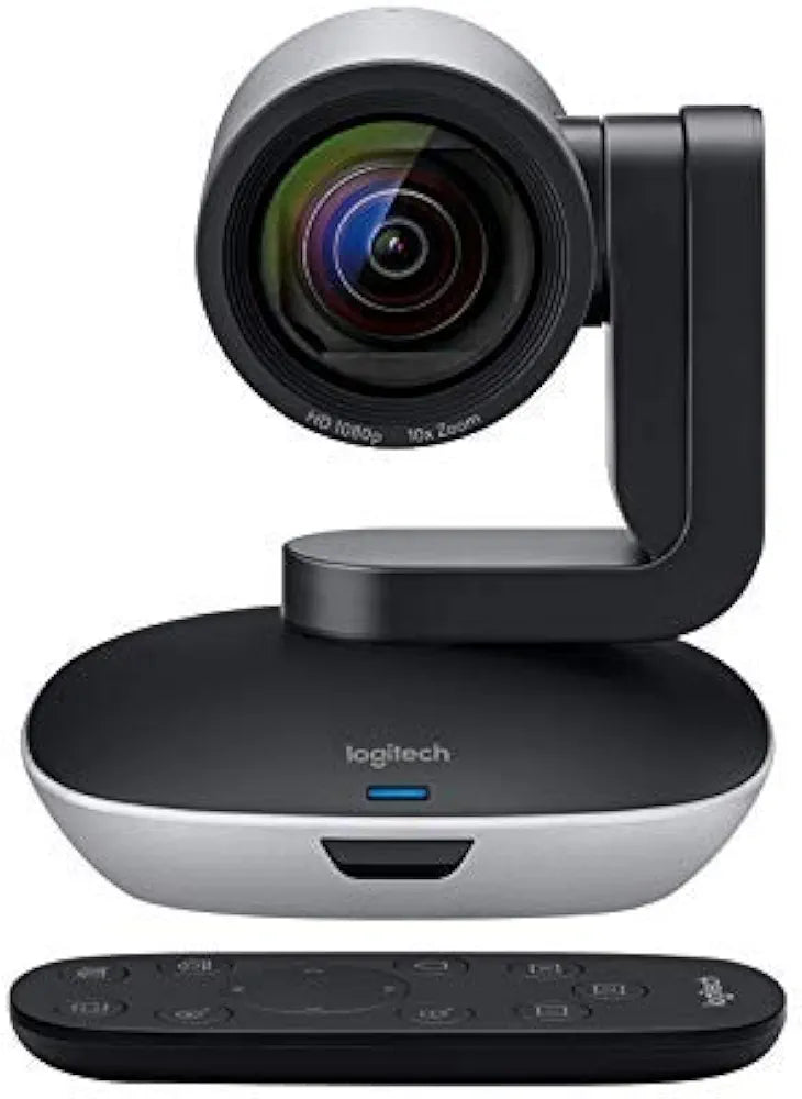 Logitech PTZ Pro 2 Camera USB HD 1080P Video Camera for Conference Rooms, Black, 1