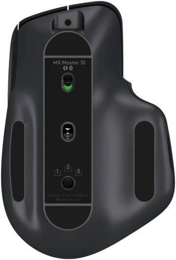 Logitech MX Master 3S for Business, Wireless Mouse with Quiet Clicks, 8K DPI, Secured Logi Bolt USB Receiver, Bluetooth, USB-C Charging, MagSpeed Scrolling, Windows/Mac/Linux - Grey | 910-006582