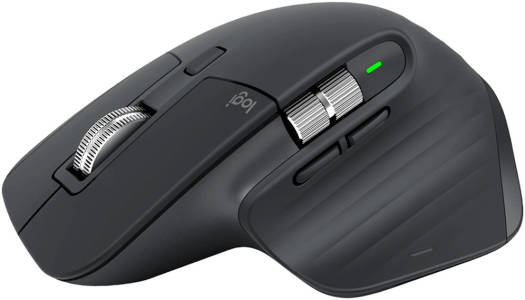Logitech MX Master 3S for Business, Wireless Mouse with Quiet Clicks, 8K DPI, Secured Logi Bolt USB Receiver, Bluetooth, USB-C Charging, MagSpeed Scrolling, Windows/Mac/Linux - Grey | 910-006582