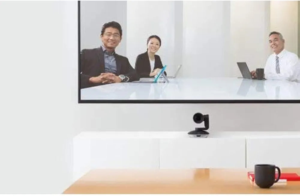 Logitech PTZ Pro 2 Camera USB HD 1080P Video Camera for Conference Rooms, Black, 1
