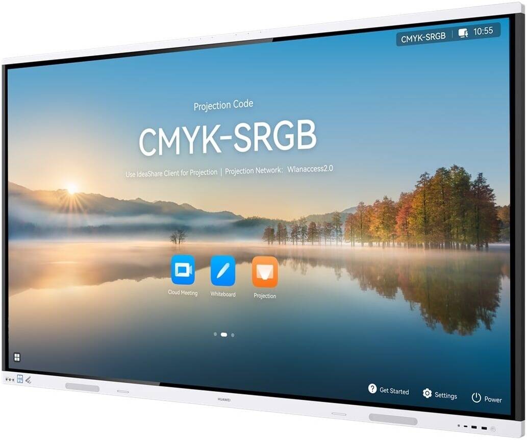 Huawei IdeaHub Board 3 Pro Interactive Display, 65" 4K UHD Touch Display, D-LED Backlight, 16ms Writing Latency, 1.5mm Touch Sensing, Supported Intelligent Writing Recognition | IHB2-65PB