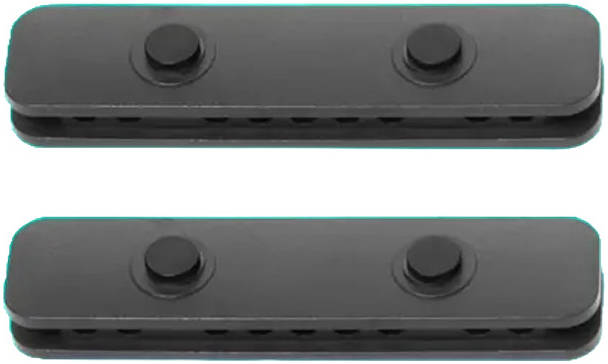 Logitech Mounting Kit for Rally Video Conferencing Kit, 2x Speaker Bracket, Camera Bracket, Table Hub Bracket, Display Hub Bracket, 2x Cable Retainer, Fasteners, Black | 939-001644