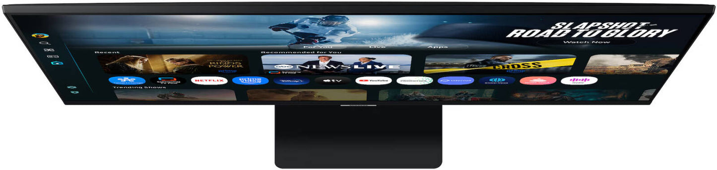 SAMSUNG M7 M70F Smart Monitor, 32" VA Display, 4K UHD Resolution, 60Hz Refresh Rate, 4ms (GtG) Response Time, Tizen Operating System, WIFI5 & BT5.2 Connectivity, Black | LS32FM702UMXUE