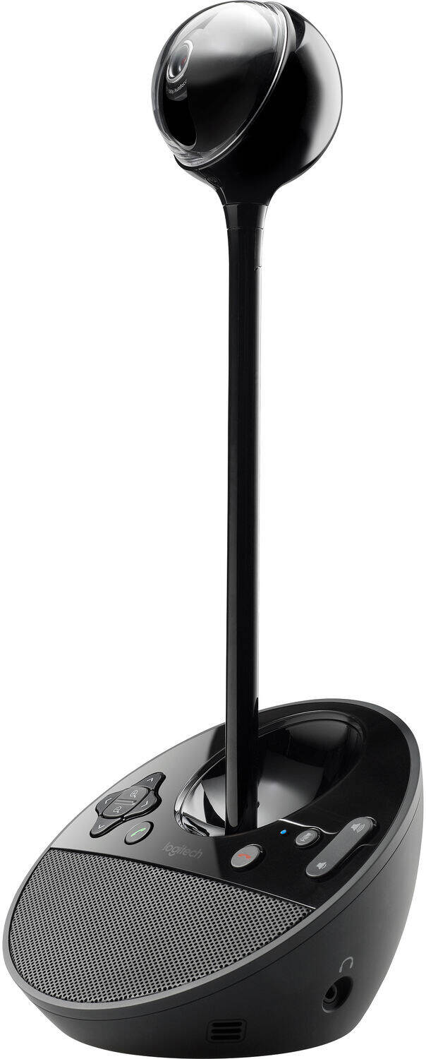 Logitech BCC950 Conference Cam, 1080p HD Up to 30fps Camera, UVC H.264, Auto-focus, Camera Height Extender, Omni-directional Mic, Built-in Full Duplex Speakerphone, Black | 960-000867 / 960-001005