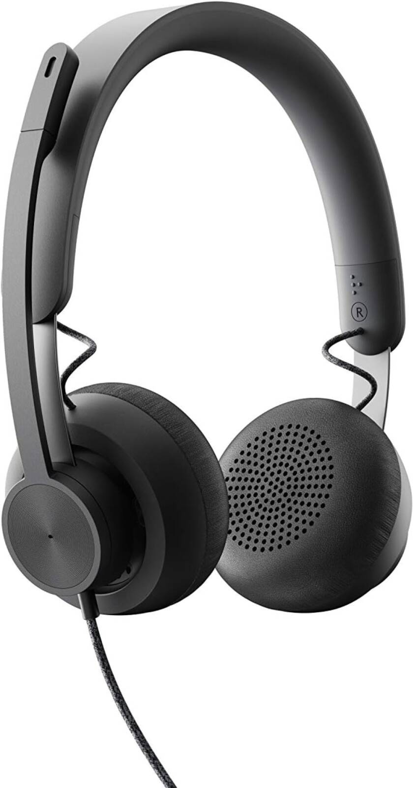 Logitech Zone UC Wired USB Headset, Premium Audio Drivers and Advanced Noise-Canceling Mic Technology | 981-000875