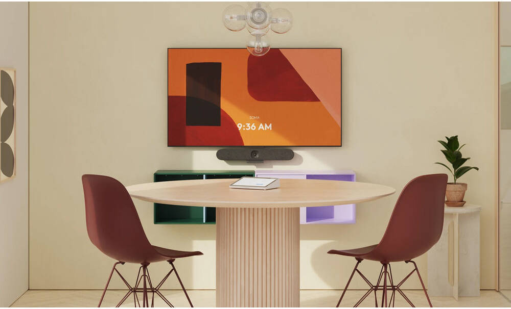 Logitech Rally Bar Huddle AIO Video Bar, 4K Resolution with 4x HD Zoom, Integrated Speakers Mic, Wi-Fi / Bluetooth, Designed for Small Spaces, HDMI / USB-C, Graphite | 960-001577 / 960-001501