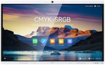 HUAWEI IdeaHub B3 Interactive Display, 86" 4K D-LED Display, Intelligent Tracking Supported, 8 Cores CPU, 8GB RAM + 64GB Flash Storage, Wi-Fi 6 Connectivity, 16ms Writing Latency, Black | IHB3-86SA