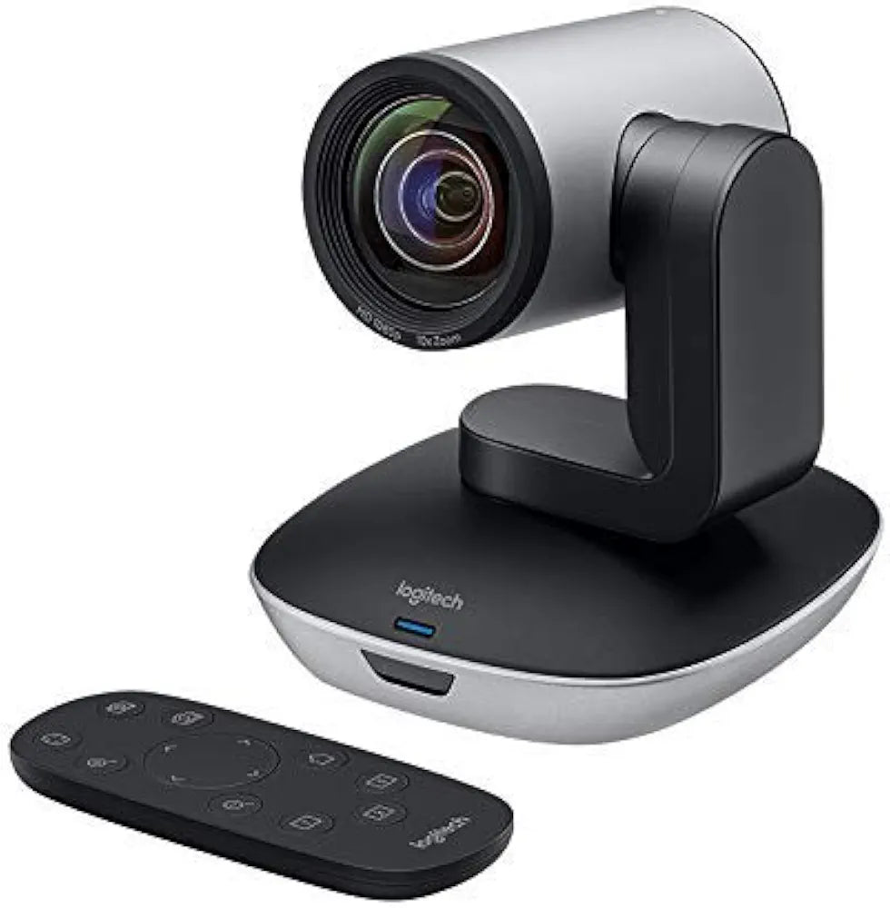 Logitech PTZ Pro 2 Camera USB HD 1080P Video Camera for Conference Rooms, Black, 1