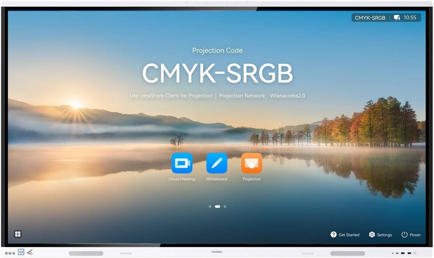Huawei IdeaHub Board 3 Pro Interactive Display, 75" 4K UHD Touch Display, D-LED Backlight, 16ms Writing Latency, 1.5mm Touch Sensing, Supported Intelligent Writing Recognition | IHB2-75PB