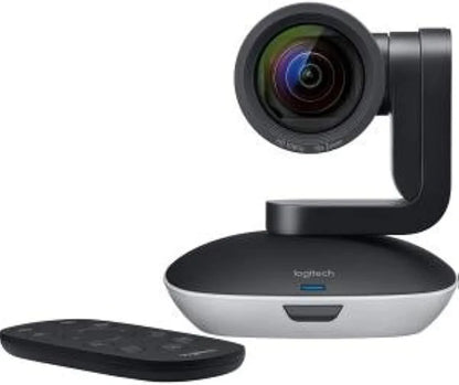 Logitech PTZ Pro 2 Camera USB HD 1080P Video Camera for Conference Rooms, Black, 1
