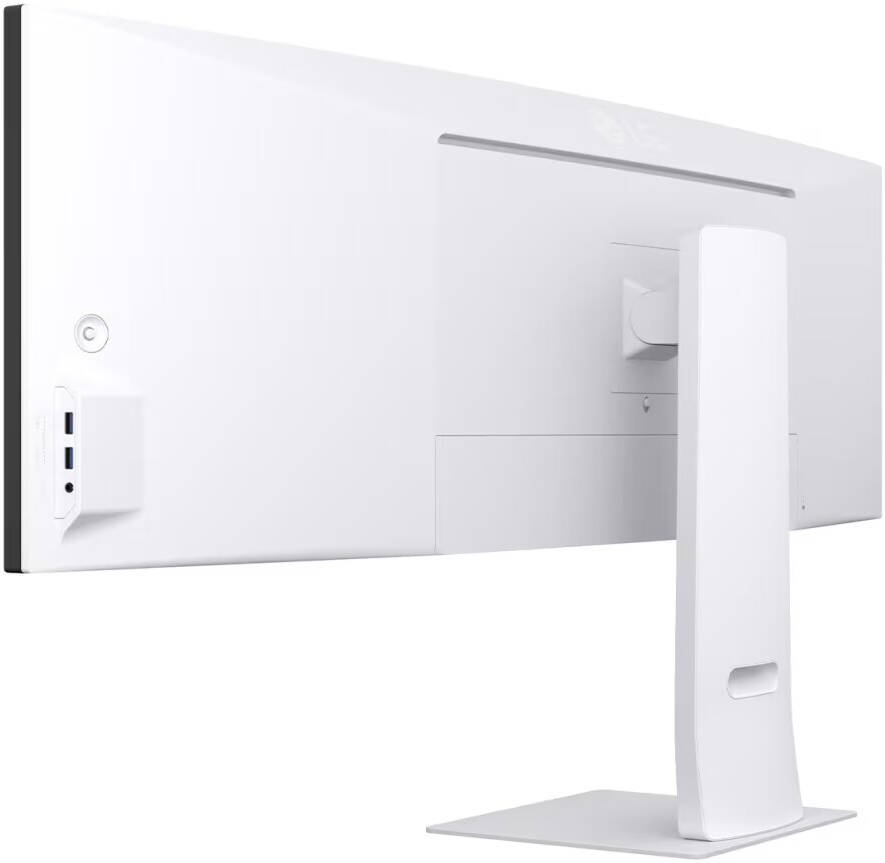LG 49U950A-W UltraWide Curved Monitor, 49" Nano IPS Display, Dual QHD Resolution, 144Hz Refresh Rate, 1ms (MBR) Refresh Rate, Black Stabilizer, HDR 400, Game Mode, Crosshair, White | 49U950A-W.AMA