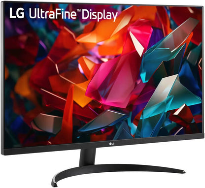 LG 32UR500K-B UltraFine Monitor, 32" 4K UHD VA Display, 60Hz Refresh Rate, 4ms (GTG) Response Time, Dynamic Action Sync, OnScreen Control, Super Resolution+, Built-In Speakers, Black | 32UR500K-B