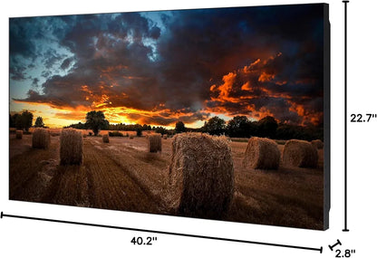 Samsung 46” VM46B-U Ultra Narrow 3.5mm Bezel LCD Video Wall for Business, Non-Glare Panels, 24/7 Operation, 1080p Resolution, Picture Enhancer, 500 nit, IP5x Certified, LH46VMBUBGBXGO