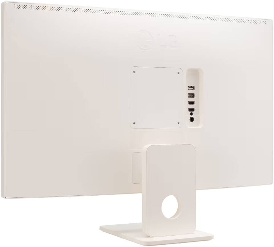 LG 27U511SA-W Smart Wireless Monitor, 27" Full HD IPS Display, 100Hz Refresh Rate, 5ms Response Time, HDR 10, Smart Energy Saving, Flicker Safe, Reader Mode, Wi-Fi, Bluetooth, White | 27U511SA-W
