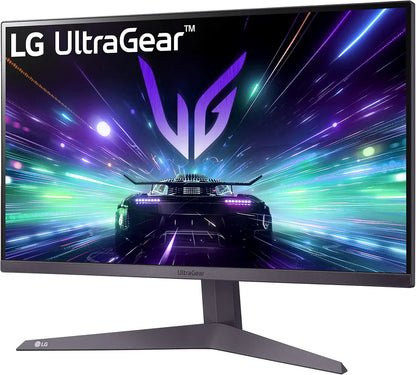 LG 24GS50F-B 24-inch FHD  UltraGear Gaming monitor with 180Hz, 1ms MBR, HDR10, AMD FreeSync, HDMI, DisplayPort, 3-Side Virtually Borderless Design, Black
