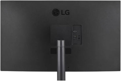 LG 32UR500K-B UltraFine Monitor, 32" 4K UHD VA Display, 60Hz Refresh Rate, 4ms (GTG) Response Time, Dynamic Action Sync, OnScreen Control, Super Resolution+, Built-In Speakers, Black | 32UR500K-B
