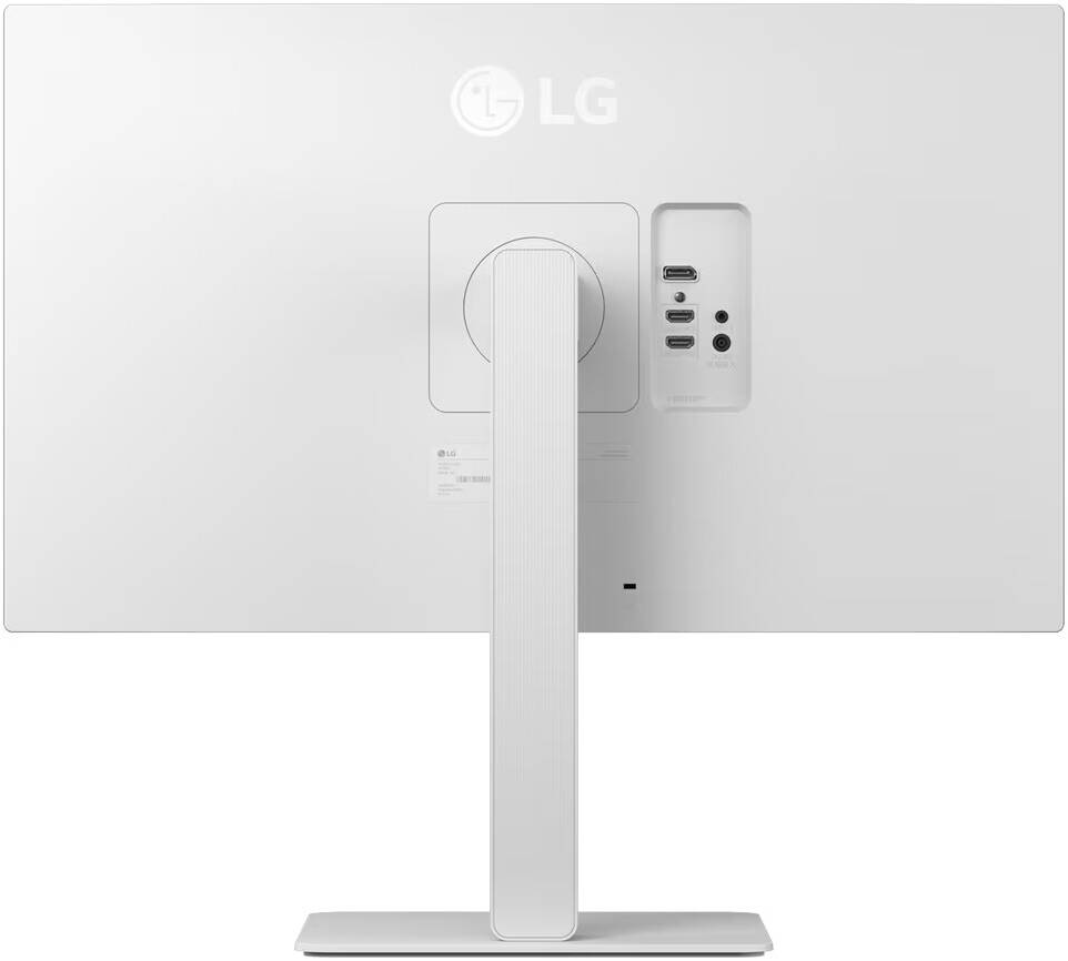 LG UltraFine Monitor, 27" IPS Display, 4K UHD Resolution, 60Hz Refresh Rate, 5ms (GtG at Faster) Response Time, 1.07b Color Display, Dynamic Action Sync, White | 27US550-W