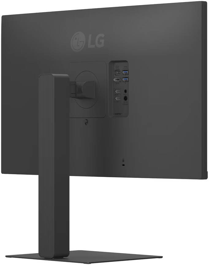 LG 27U730A-B UltraFine Monitor, 27" IPS Display, 4K UHD Resolution, 60Hz Refresh Rate, 5ms (GtG) Response Time, Super Resolution+, Dynamic Action Sync, USB Type-C, Black | 27U730A-B.AMA