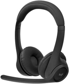 Logitech Zone 305 Business Headset, Dual Noise-Canceling Mics, Custom-Designed Algorithm, Lightweight Comfort, 20 Hours of Listening Time, 30 Meter Wireless Range, Black | 981-001451