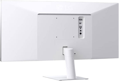 LG UltraWide Monitor, 29" IPS Display, WFHD Resolution, 100Hz Refresh Rate, 5ms (GtG) Response Time, Dynamic Action Sync, Motion Blur Reduction Tech, Super Resolution+, White | 29U531A-W.AMA