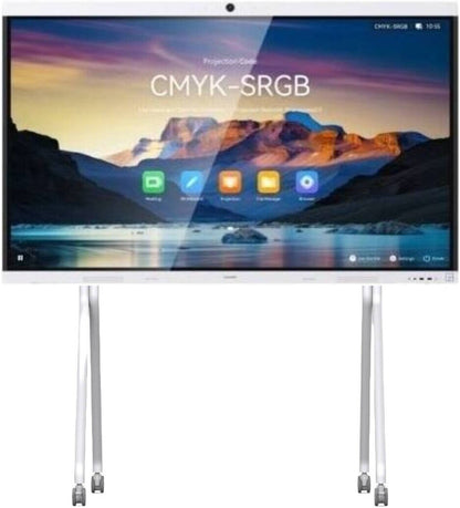 HUAWEI IdeaHub B3 Interactive Display with Ideahub Rolling Stand, 86" 4K D-LED Display, Wi-Fi 6 Connectivity, 16ms Writing Latency, Intelligent Tracking Supported | IHB3-86SA / WB1M0IDEAHUB07