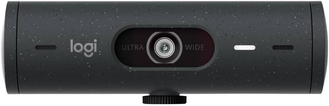 Logitech Brio 505 FHD Webcam, 30fps Frame Rate, Integrated Privacy Shutter, Dual Noise Reducing Mics, 4x Digital Zoom, USB-C, Works w/ Windows / macOS / or Chrome OS, Graphite | 960-001459