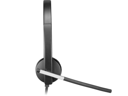 Logitech H650e USB Business Headset with Noise Cancelling Mic, Tactile and intuitive controls, Enterprise-grade audio quality, Designed for business, Stereo | 981-000519