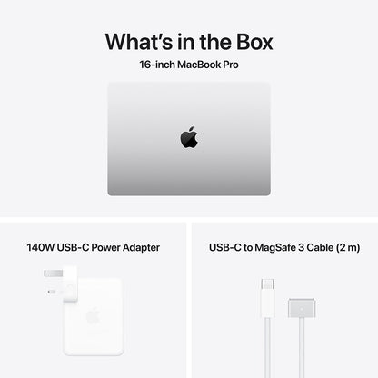 Apple MacBook Pro (2026) 16-inch M5 Pro chip with 18-core CPU and 20-core GPU, 24GB RAM, 1TB SSD English – Silver (MGE44ZS/A)