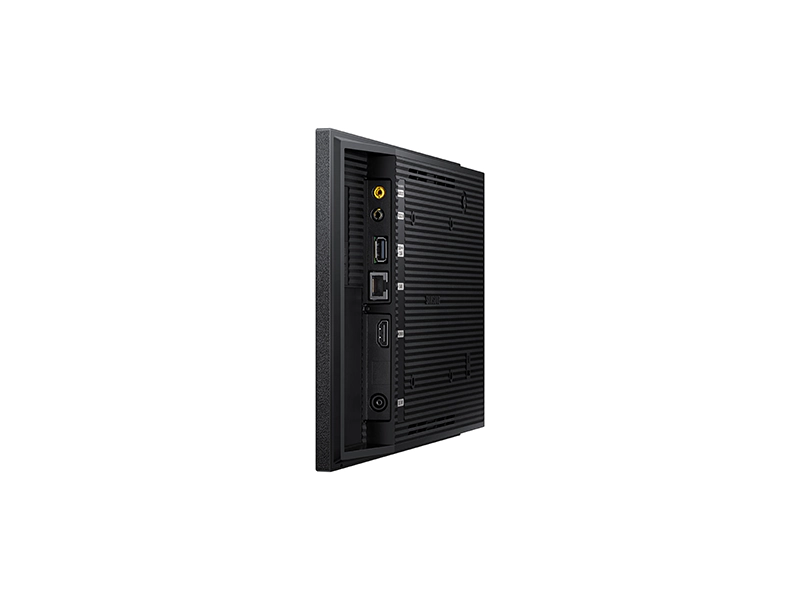 SAMSUNG Samsung QB13R-M Series 13" Interactive Display for Business, 1,920 x 1,080 ADS Panel, Tizen 4.0 OS, 8GB Flash Memory, HDMI, USB, Audio Out, RJ45 In, RS232 In, WiFi | LH13QBRMBGCXUE - product view 6 of 7
