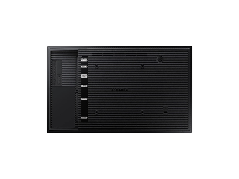 SAMSUNG Samsung QB13R-M Series 13" Interactive Display for Business, 1,920 x 1,080 ADS Panel, Tizen 4.0 OS, 8GB Flash Memory, HDMI, USB, Audio Out, RJ45 In, RS232 In, WiFi | LH13QBRMBGCXUE - product view 4 of 7